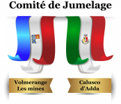 Logo de Comité de jumelage Volmerange-les-Mines / Calusco d’Adda Logo de Comité de jumelage Volmerange-les-Mines / Calusco d’Adda