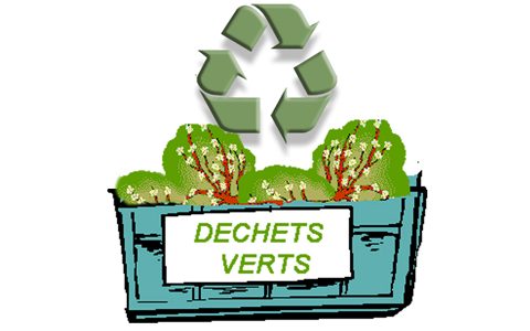 Benne à déchets verts