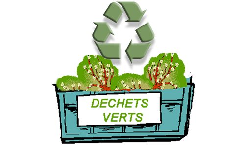 Benne à déchets verts