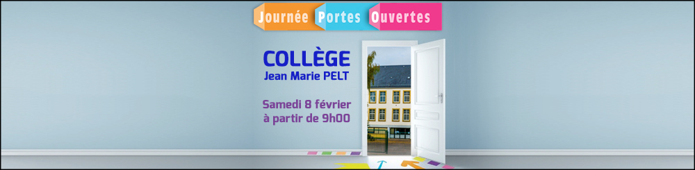 Portes ouvertes collège Jean-Marie Pelt