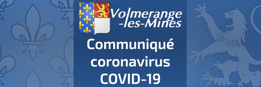 Communiqué COVID-19 Volmerange-les-Mines