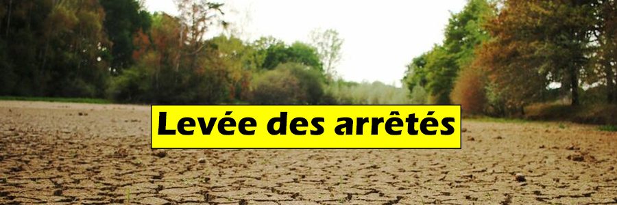 Sécheresse – Levée des arrêtés de restrictions et maintien de la Moselle en niveau de vigilance sécheresse