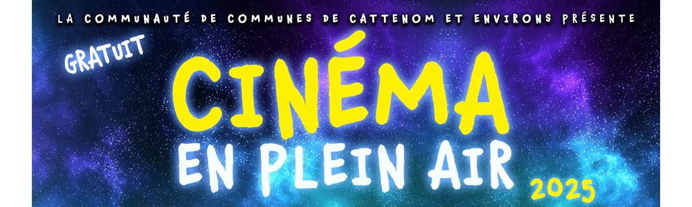 Séances de cinéma en plein air de la CCCE / 2025