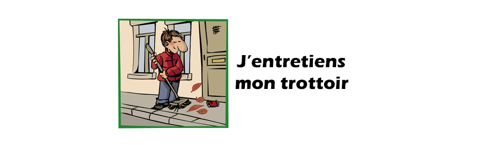 Balayage et entretien des trottoirs et caniveaux