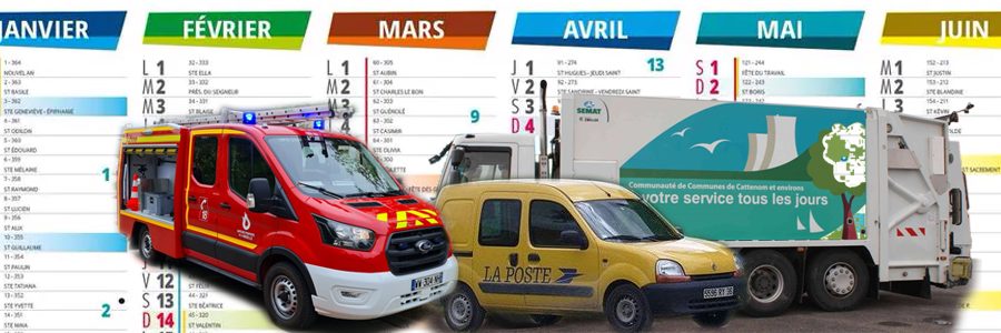 Vente des calendriers 2026